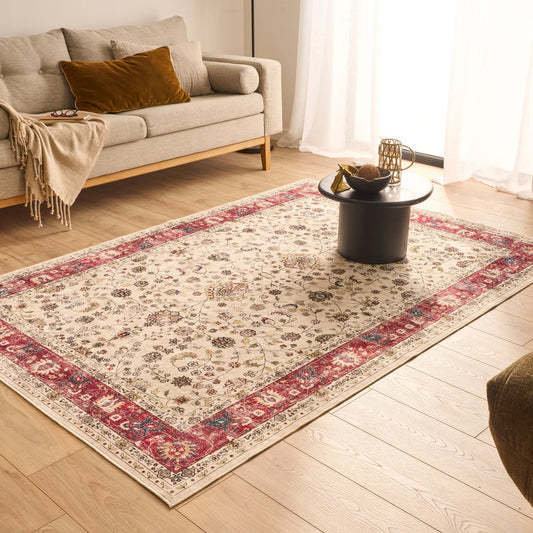 OTTOMAN Eva life– Tapis Salon Vintage Beige