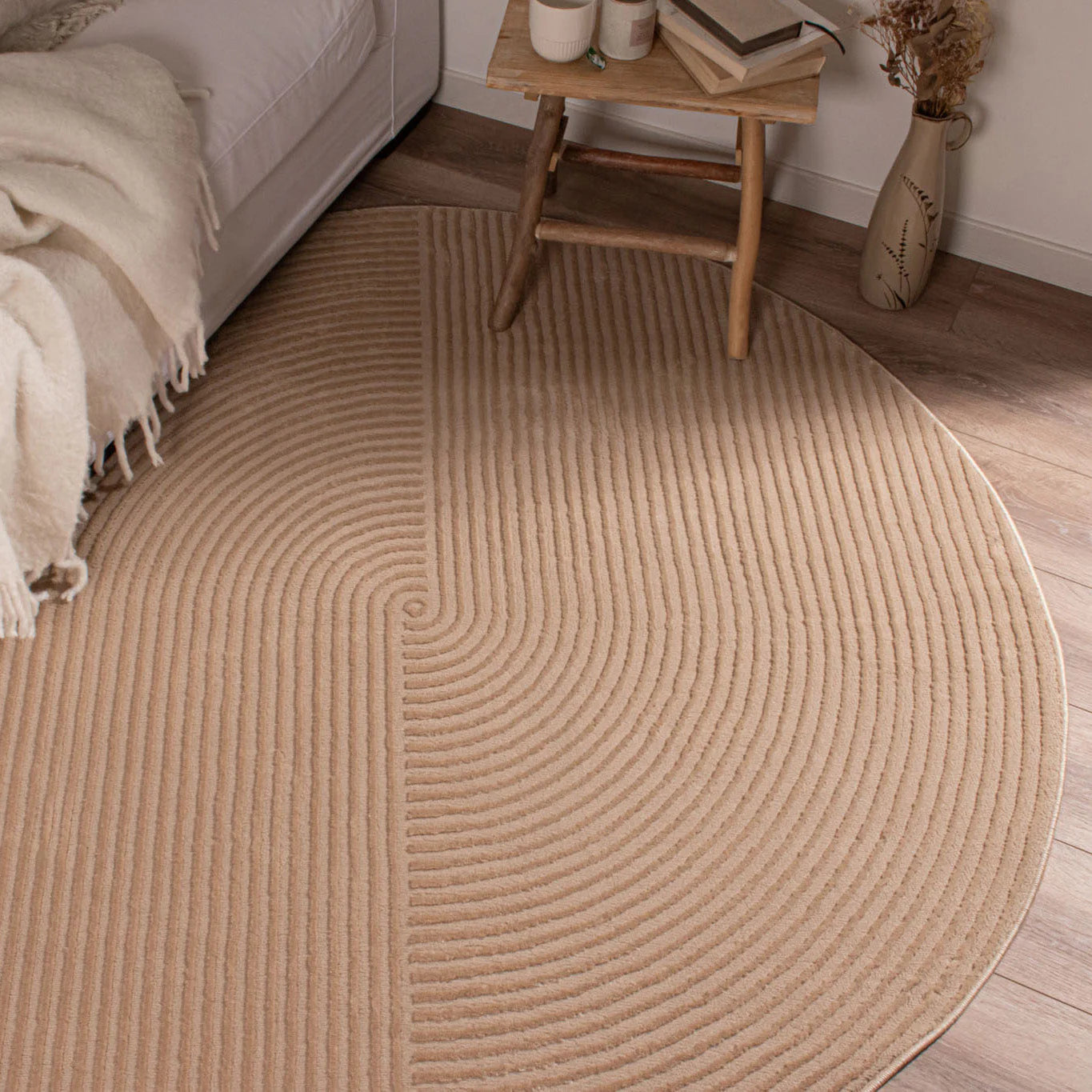 Tapis Rond 159Beige