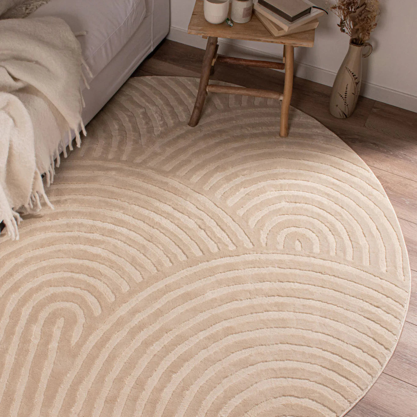 Tapis Rond 157Cream
