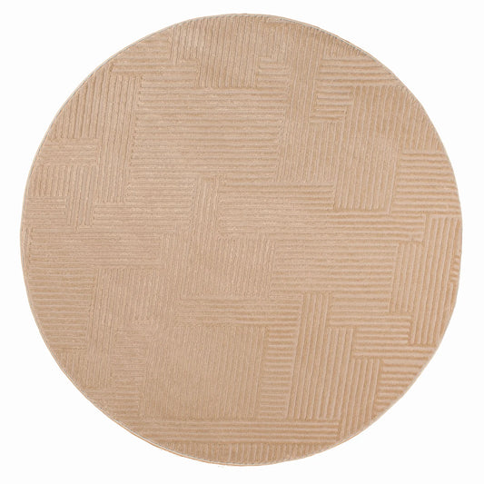 Tapis Rond 160 beige