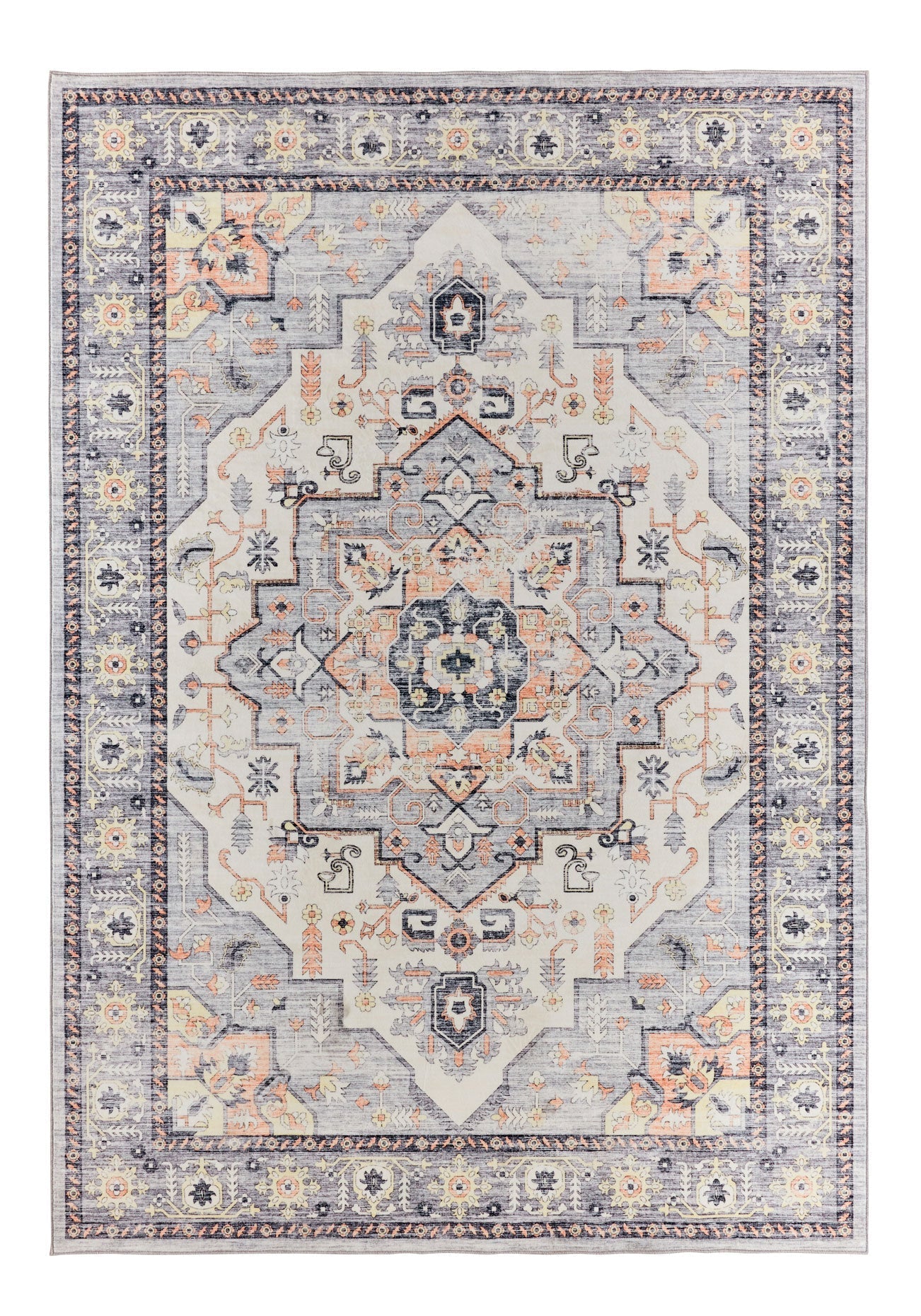 OTTOMAN – Tapis Vintage Gris