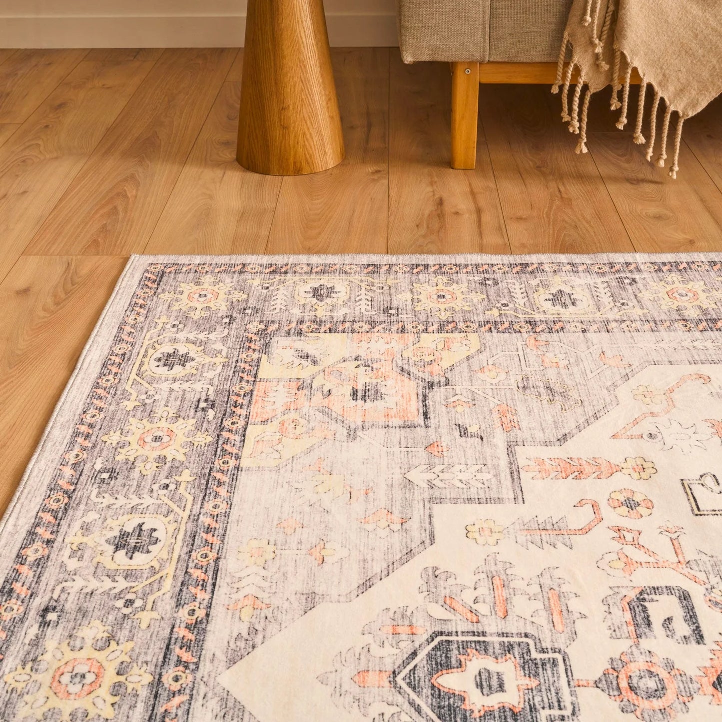 OTTOMAN – Tapis Vintage Gris
