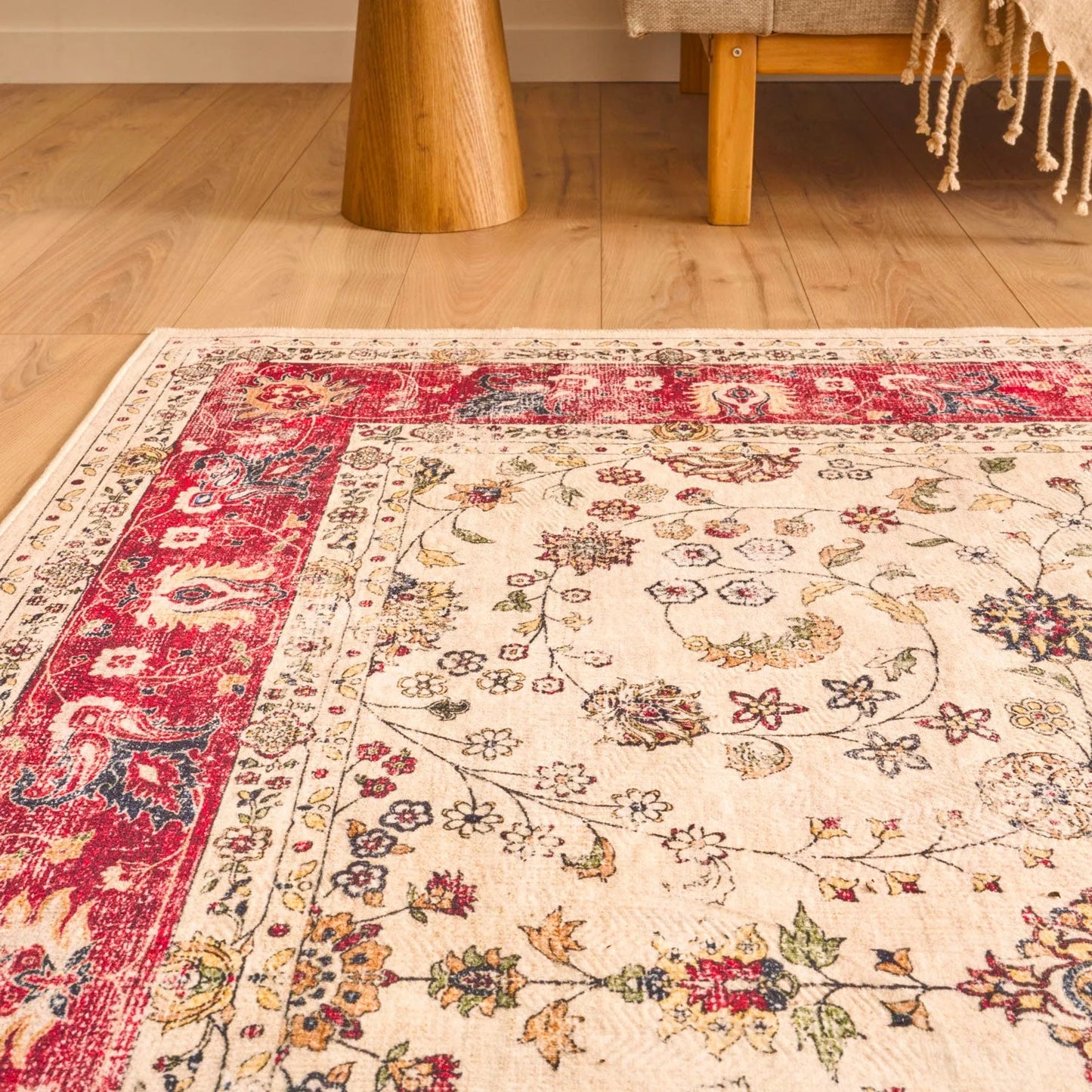 OTTOMAN – Tapis Salon Vintage Beige
