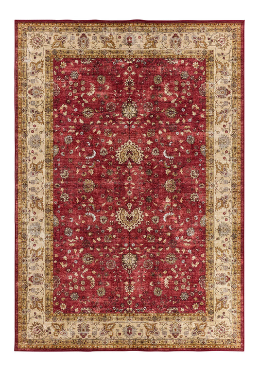 OTTOMAN – Tapis Salon Vintage Rouge