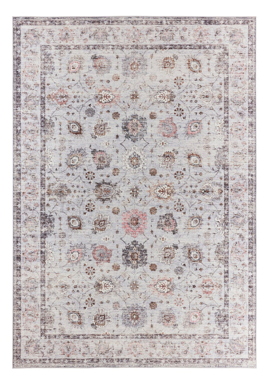 OTTOMAN – Tapis à Motifs Traditionnels Gris