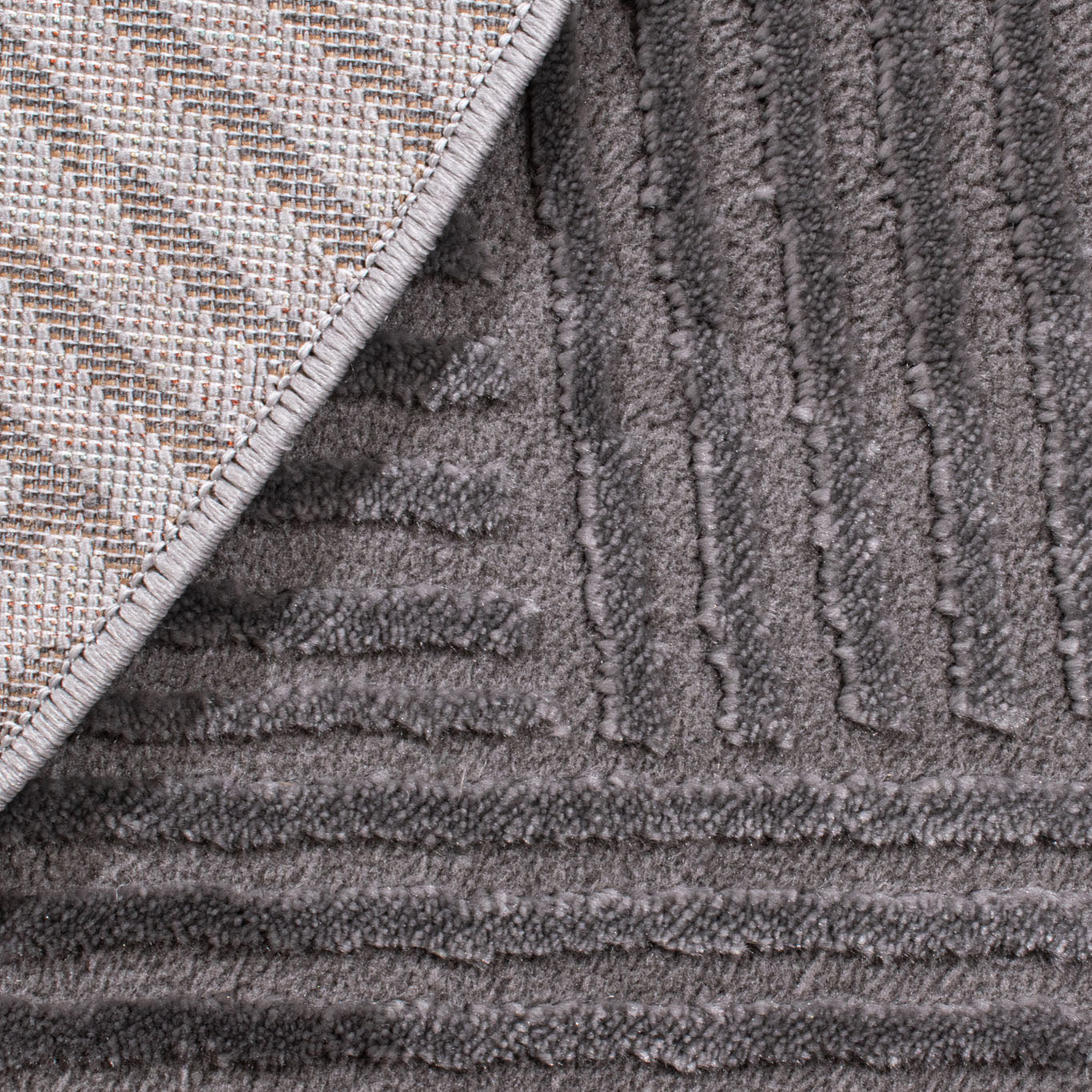 Tapis Rond 160Gris