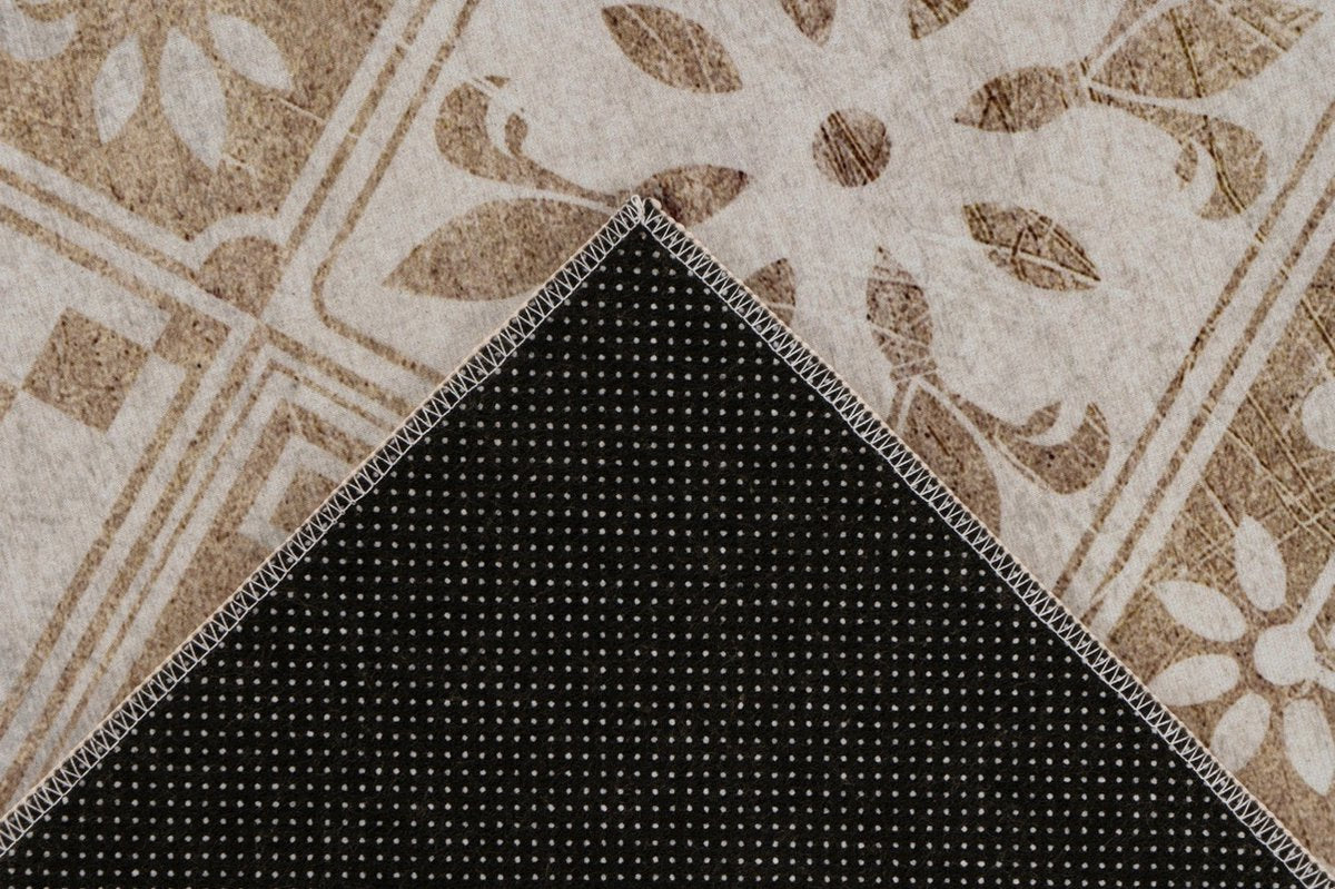 Luna 107 — Tapis de Cuisine Beige | 60 x 180 cm