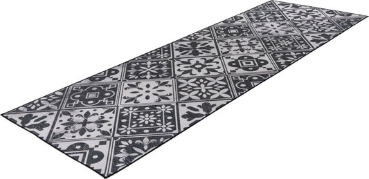 Luna 107 — Tapis de Cuisine Gris | 60 x 180 cm