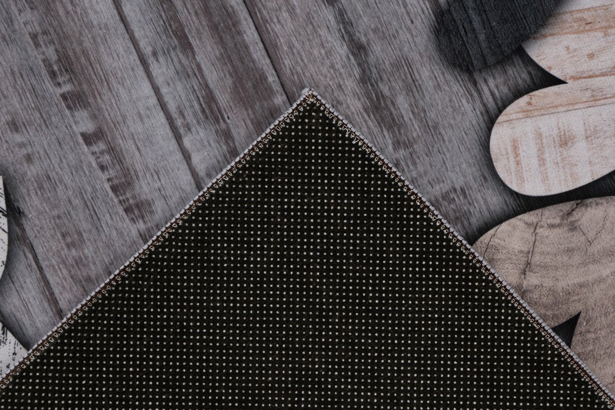 Luna 105 — Tapis de Cuisine Gris | 60 x 180 cm